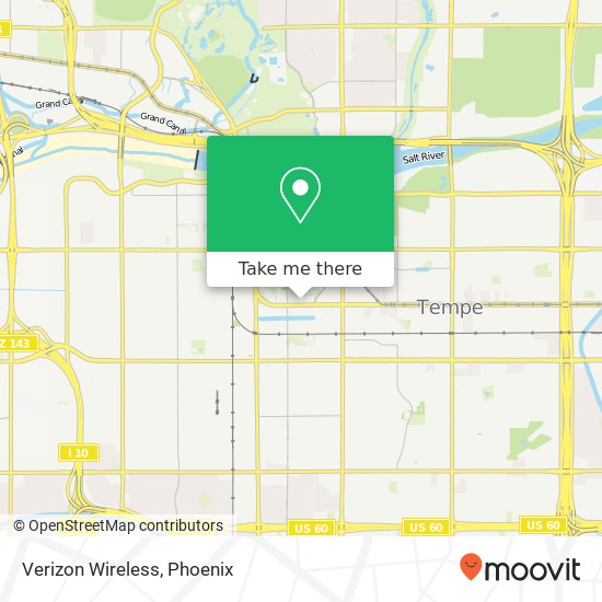 Verizon Wireless map