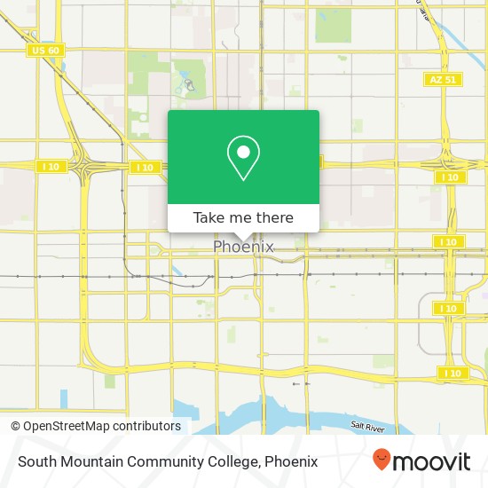 South Mountain Community College map