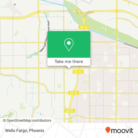 Wells Fargo map
