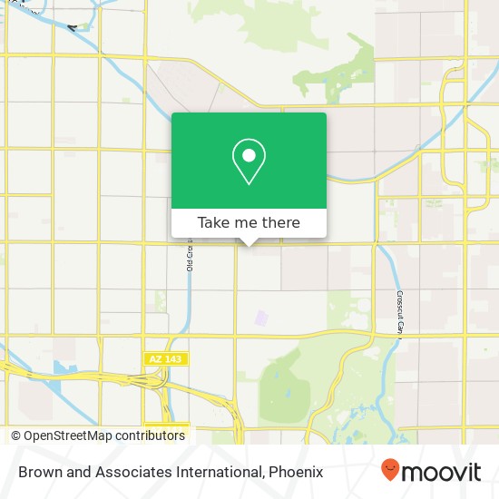 Brown and Associates International map