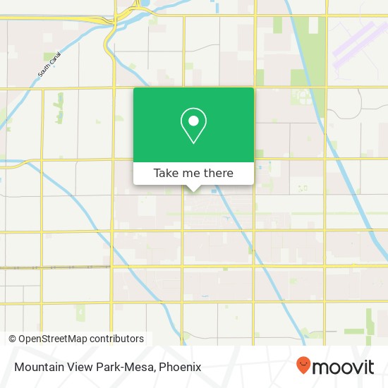 Mapa de Mountain View Park-Mesa