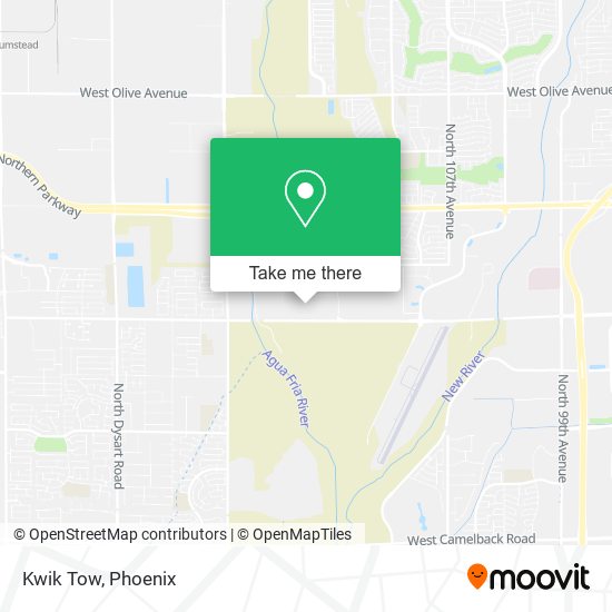 Kwik Tow map