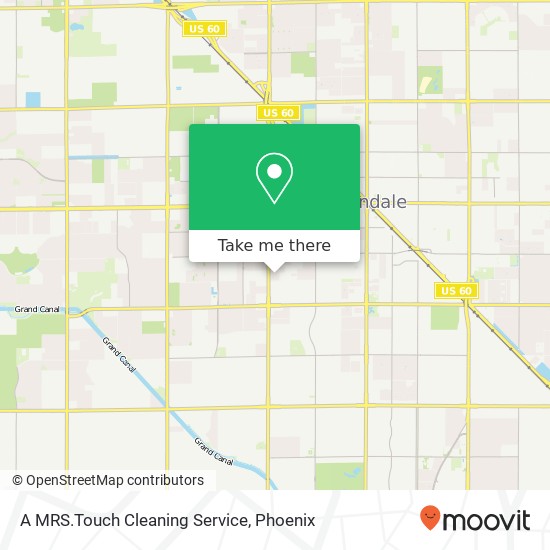 Mapa de A MRS.Touch Cleaning Service