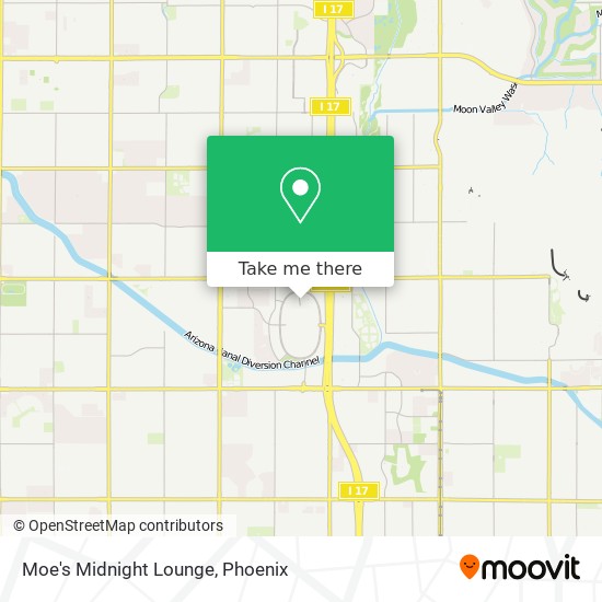 Mapa de Moe's Midnight Lounge