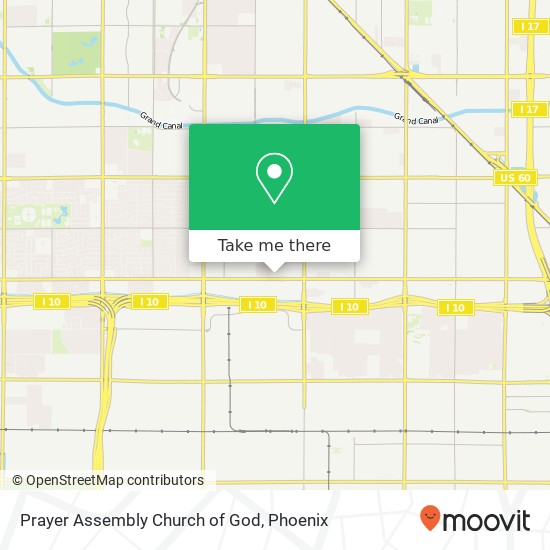 Prayer Assembly Church of God map