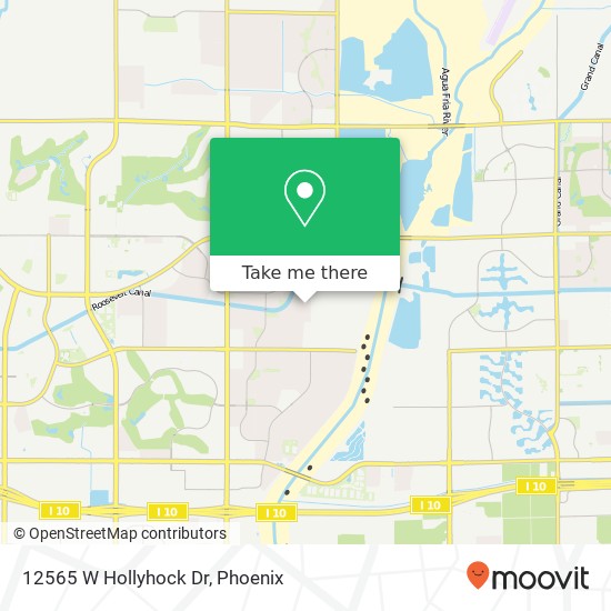 12565 W Hollyhock Dr map