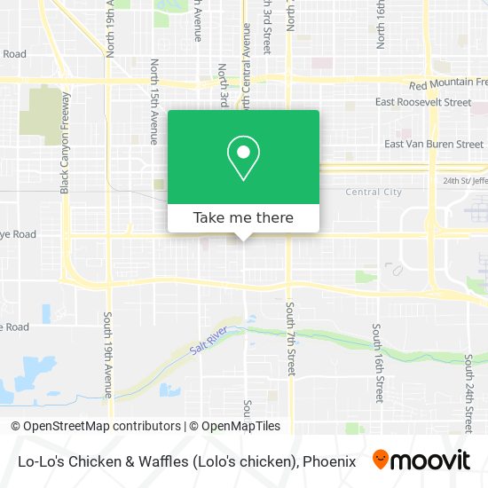 Mapa de Lo-Lo's Chicken & Waffles (Lolo's chicken)