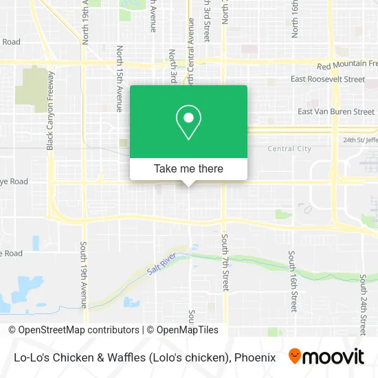 Mapa de Lo-Lo's Chicken & Waffles (Lolo's chicken)