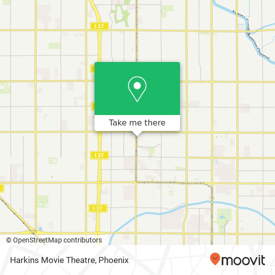 Harkins Movie Theatre map
