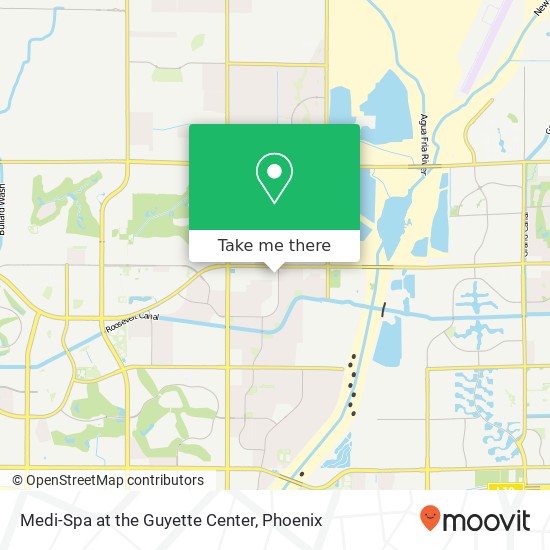 Medi-Spa at the Guyette Center map
