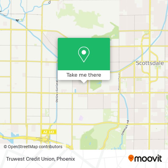 Truwest Credit Union map