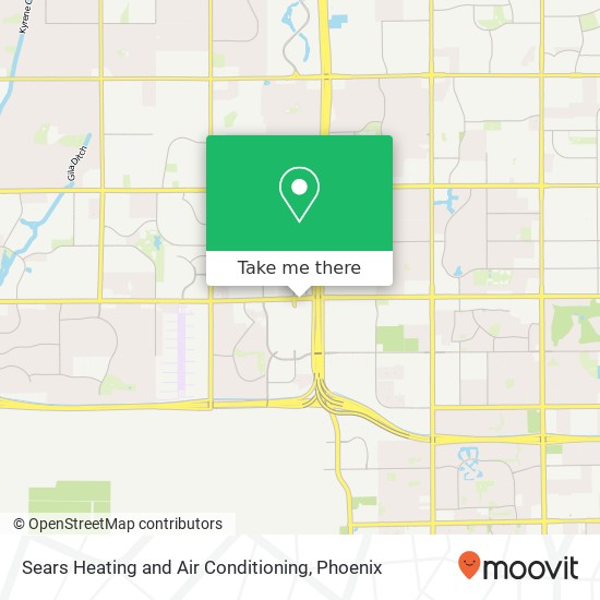 Sears Heating and Air Conditioning map
