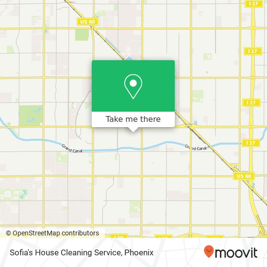 Mapa de Sofia's House Cleaning Service