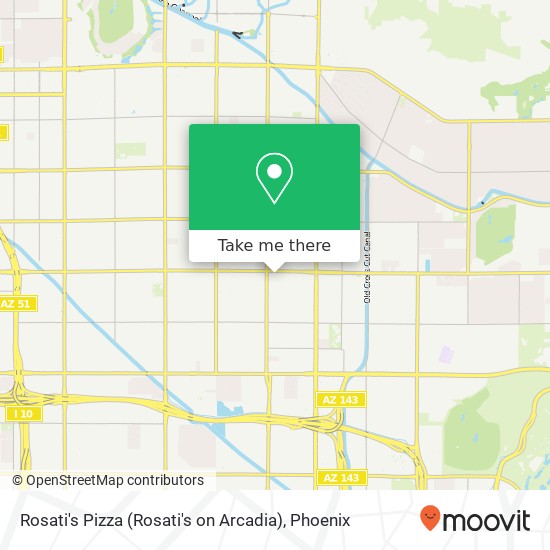 Rosati's Pizza (Rosati's on Arcadia) map