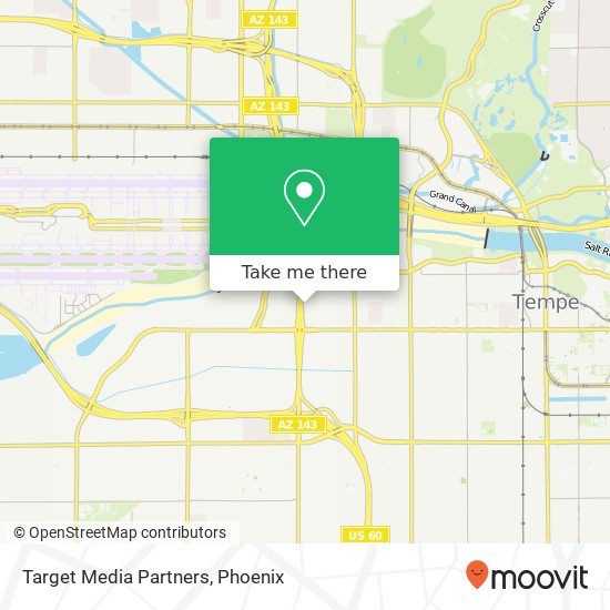 Target Media Partners map
