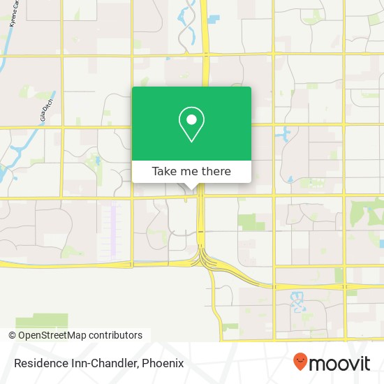 Residence Inn-Chandler map