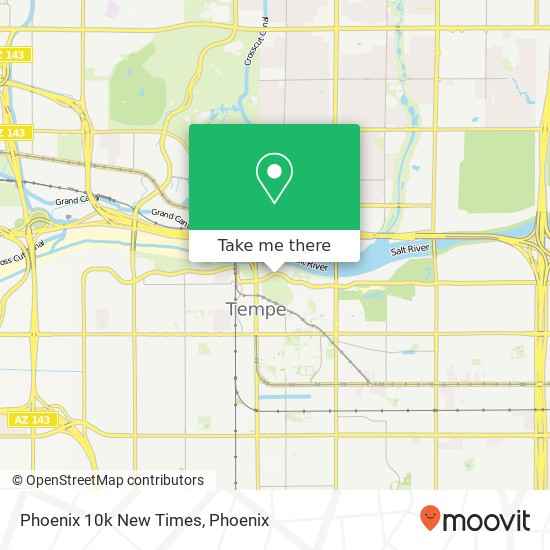 Mapa de Phoenix 10k New Times