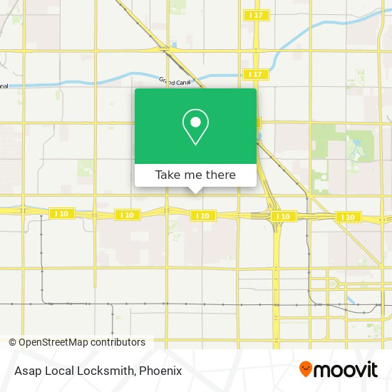 Asap Local Locksmith map