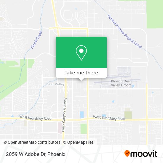 2059 W Adobe Dr map