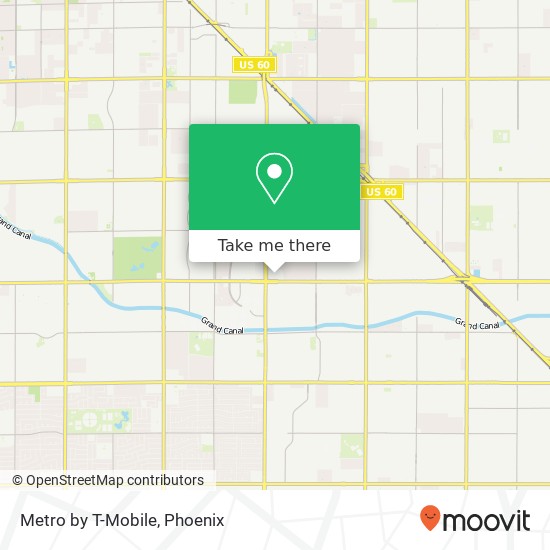 Metro by T-Mobile map