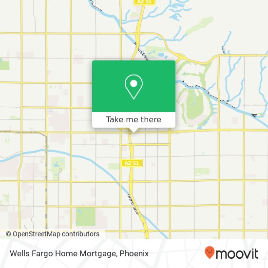 Wells Fargo Home Mortgage map