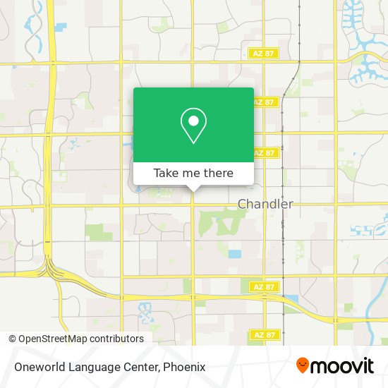 Mapa de Oneworld Language Center