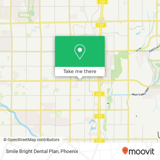 Smile Bright Dental Plan map