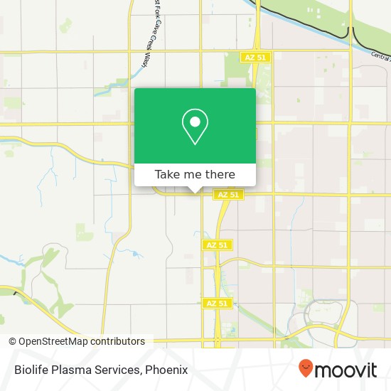 Biolife Plasma Services map