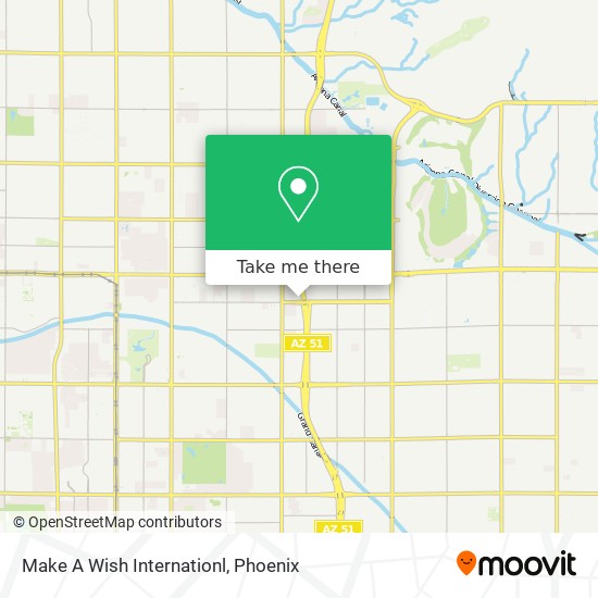 Make A Wish Internationl map