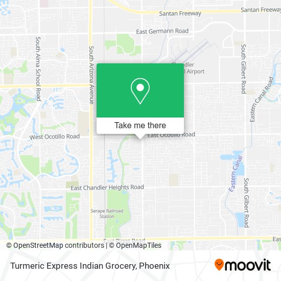 Turmeric Express Indian Grocery map