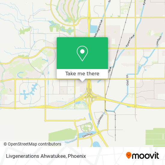 Livgenerations Ahwatukee map