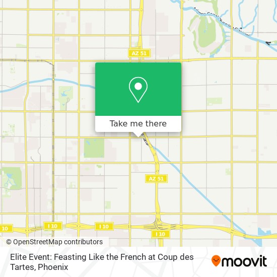 Elite Event: Feasting Like the French at Coup des Tartes map