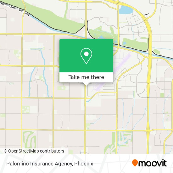 Mapa de Palomino Insurance Agency