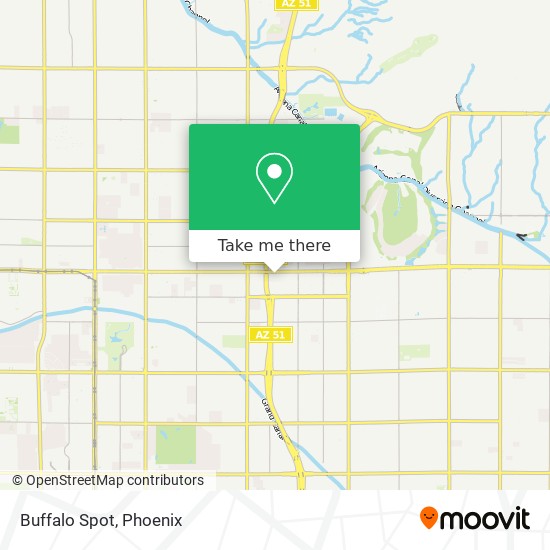 Buffalo Spot map