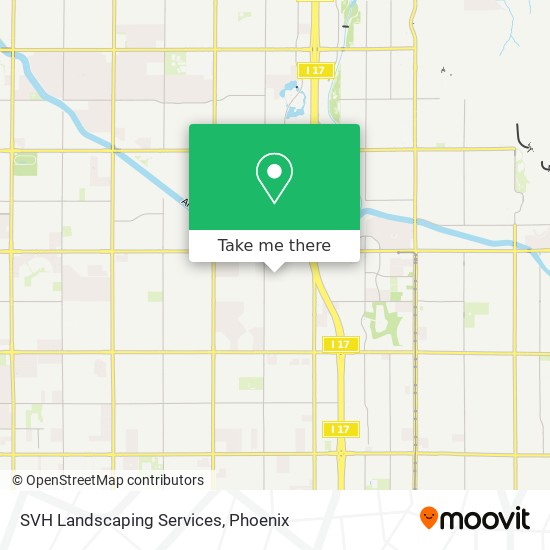 SVH Landscaping Services map