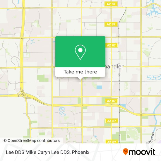 Mapa de Lee DDS Mike Caryn Lee DDS