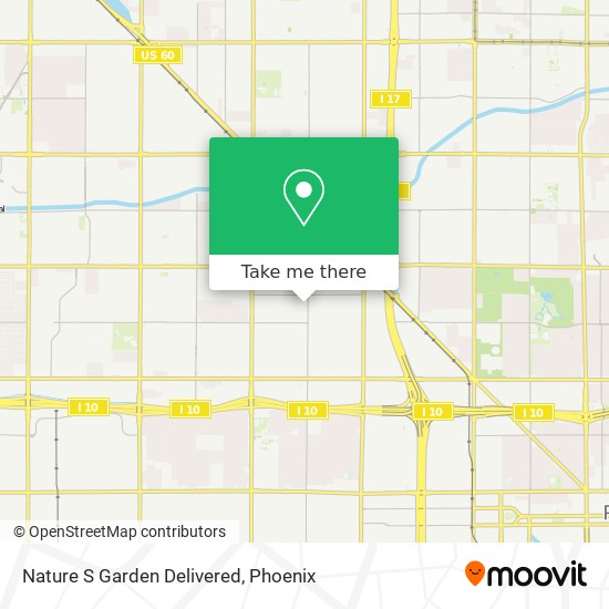 Nature S Garden Delivered map