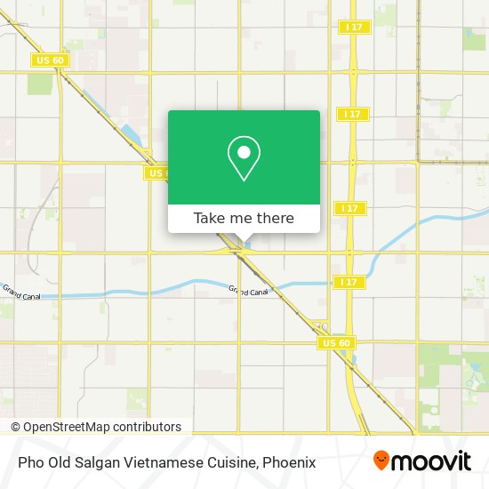 Mapa de Pho Old Salgan Vietnamese Cuisine