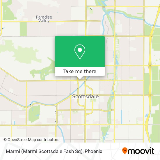 Mapa de Marmi (Marmi Scottsdale Fash Sq)