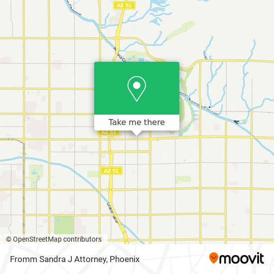 Fromm Sandra J Attorney map