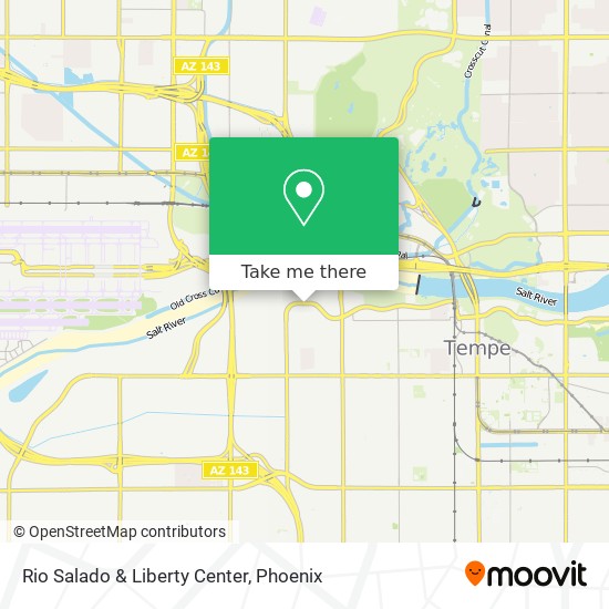 Mapa de Rio Salado & Liberty Center