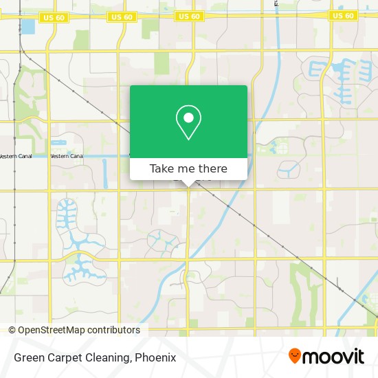 Mapa de Green Carpet Cleaning