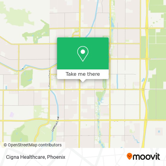 Cigna Healthcare map