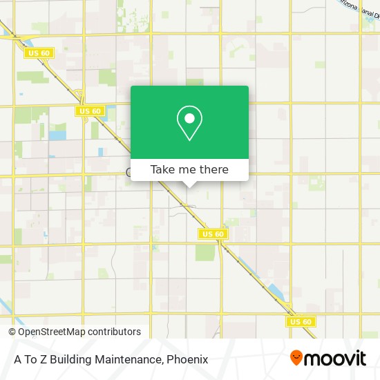 A To Z Building Maintenance map