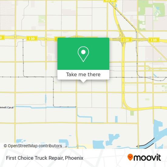 First Choice Truck Repair map