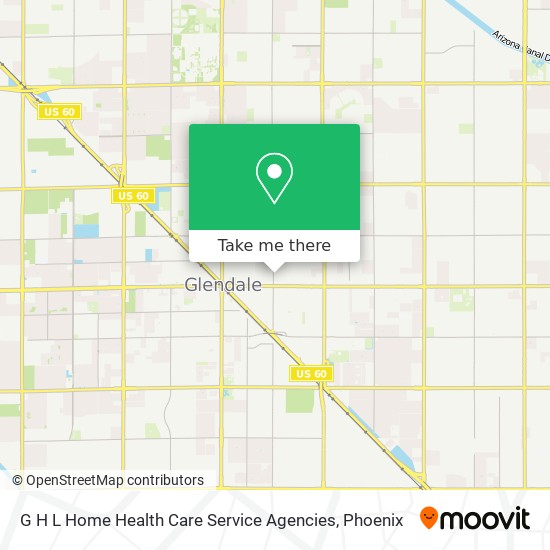 G H L Home Health Care Service Agencies map