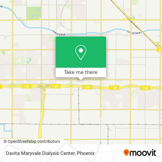 Mapa de Davita Maryvale Dialysis Center