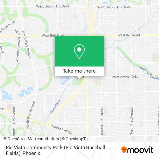 Mapa de Rio Vista Community Park (Rio Vista Baseball Fields)