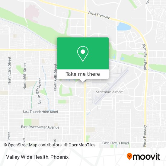 Valley Wide Health map
