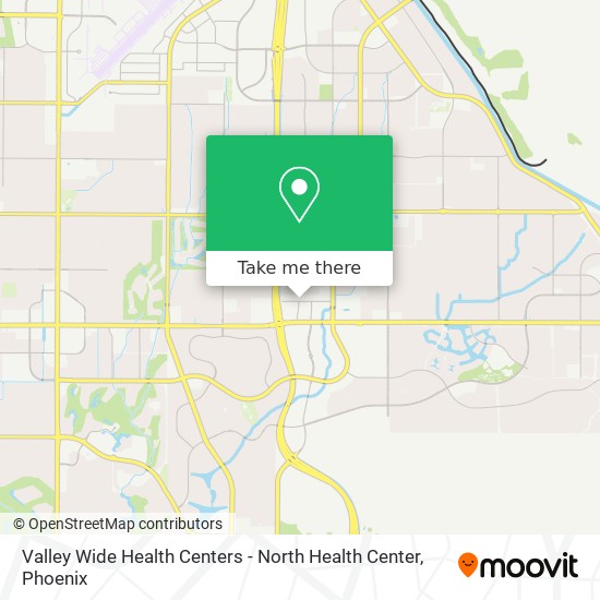 Mapa de Valley Wide Health Centers - North Health Center